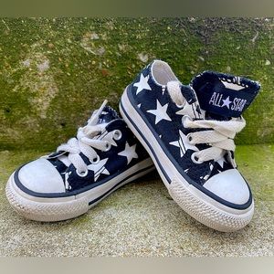 Converse, black & white, Star pattern